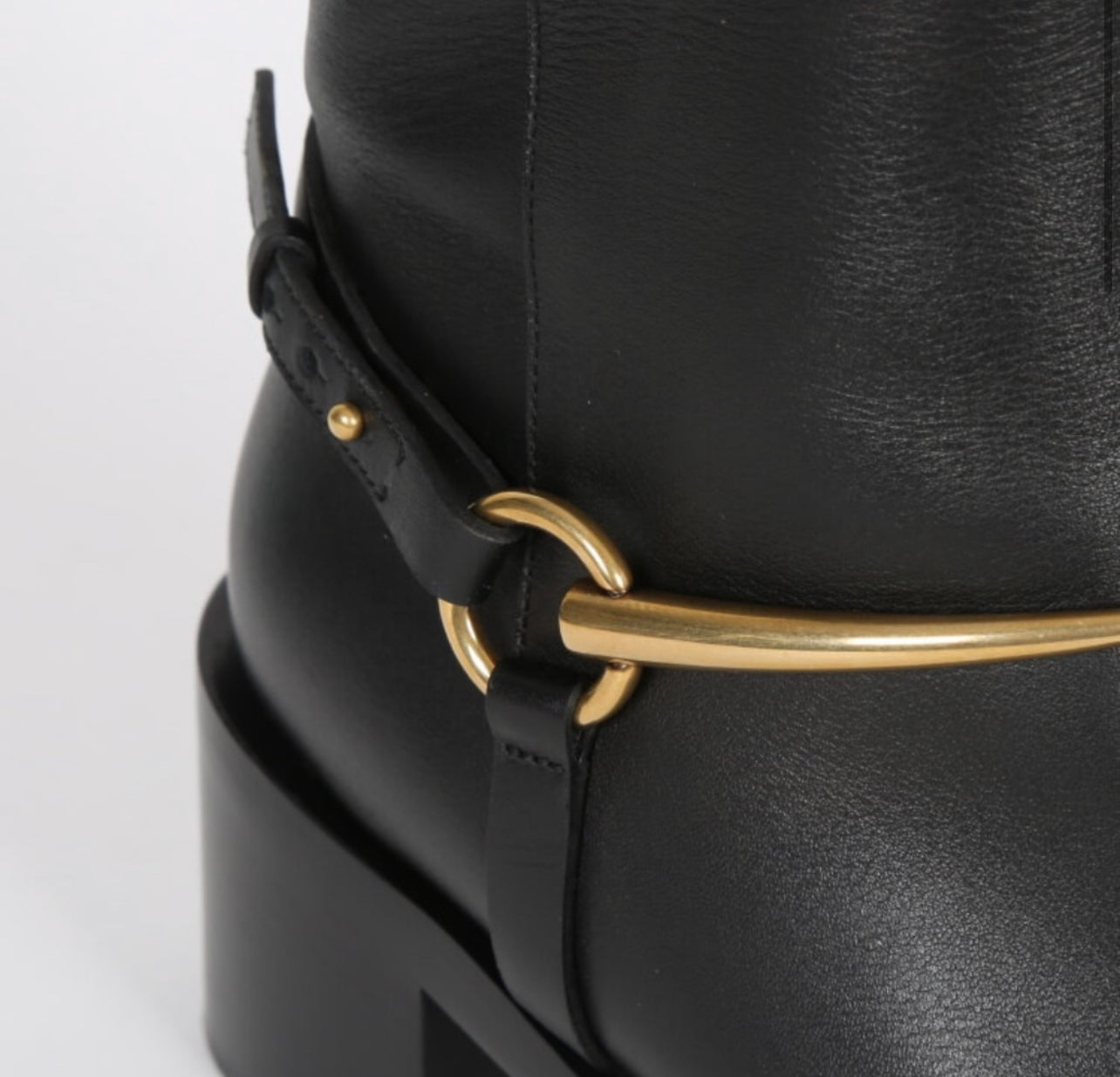 Gucci Lifford Nero Knee High Boots w/Horsebit