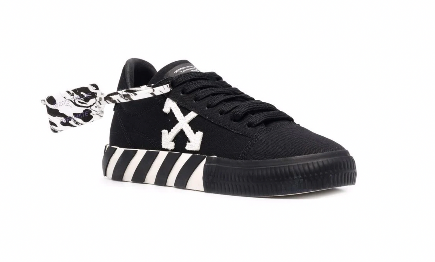OFF WHITE - Vulcanized low-top sneakers- Brand New; Never Used
